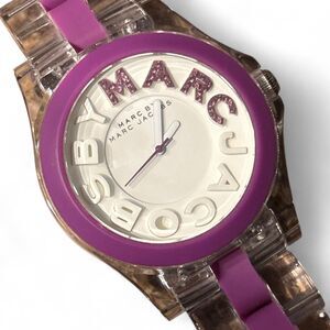 Y2K vintage Marc by Marc Jacobs Rivera Acrylic Watch